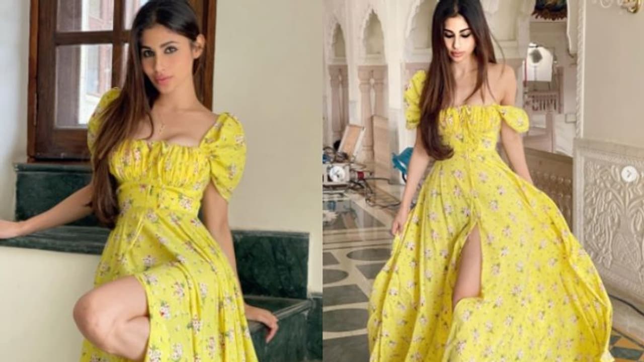 മഞ്ഞയില്‍ മനോഹരിയായി മൗനി റോയ്; ചിത്രങ്ങള്‍