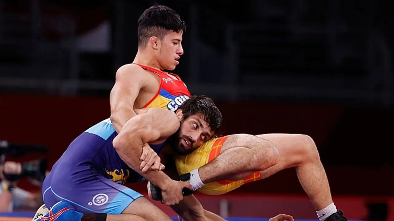 Tokyo Olympics: Wrestler Ravi Kumar sails into 57kg final with win over Nurislam Sanayev Tokyo Olympics: Wrestler Ravi Kumar sails into 57kg final with win over Nurislam Sanayev