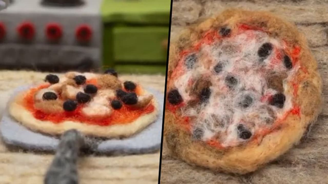 Watch Pizza's stop motion animation made out of wool Watch Pizza's stop motion animation made out of wool
