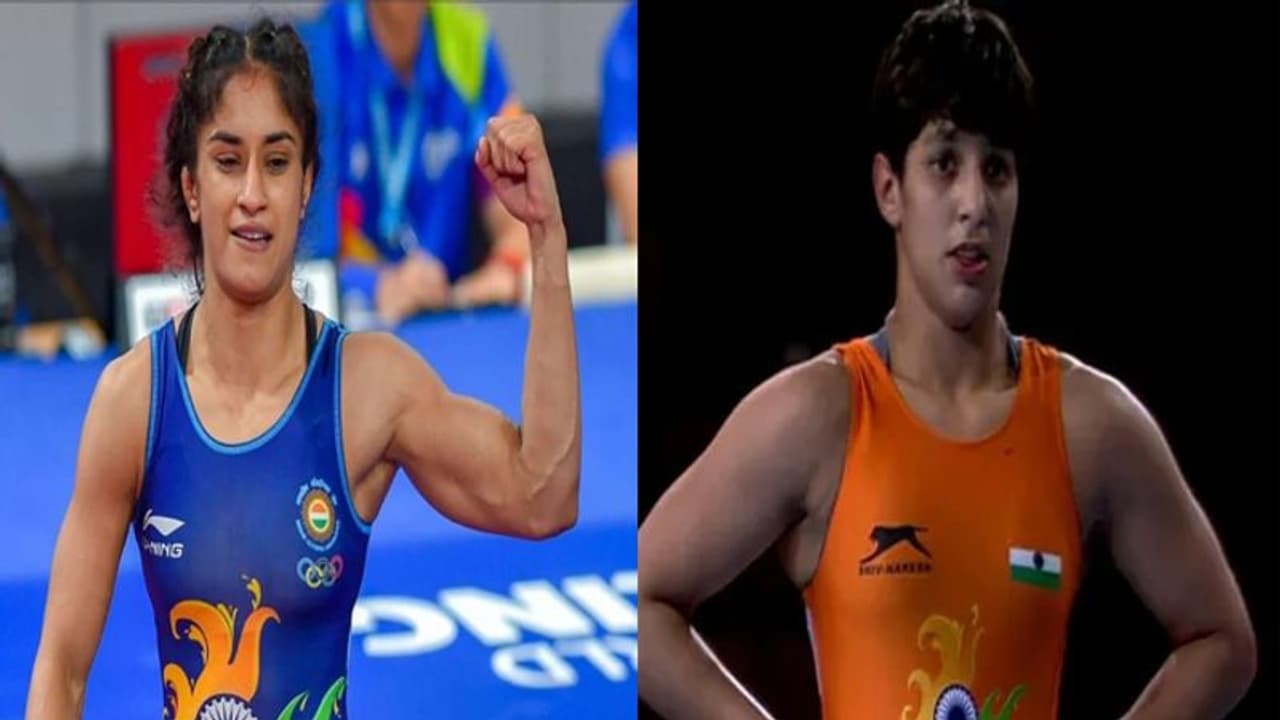 Tokyo Olympics 2020: विनेश फोगाट ने बनाई क्वार्टर में जगह, बर्थडे गर्ल अंशु मलिक हुई बाहर Tokyo Olympics 2020: विनेश फोगाट ने बनाई क्वार्टर में जगह, बर्थडे गर्ल अंशु मलिक हुई बाहर