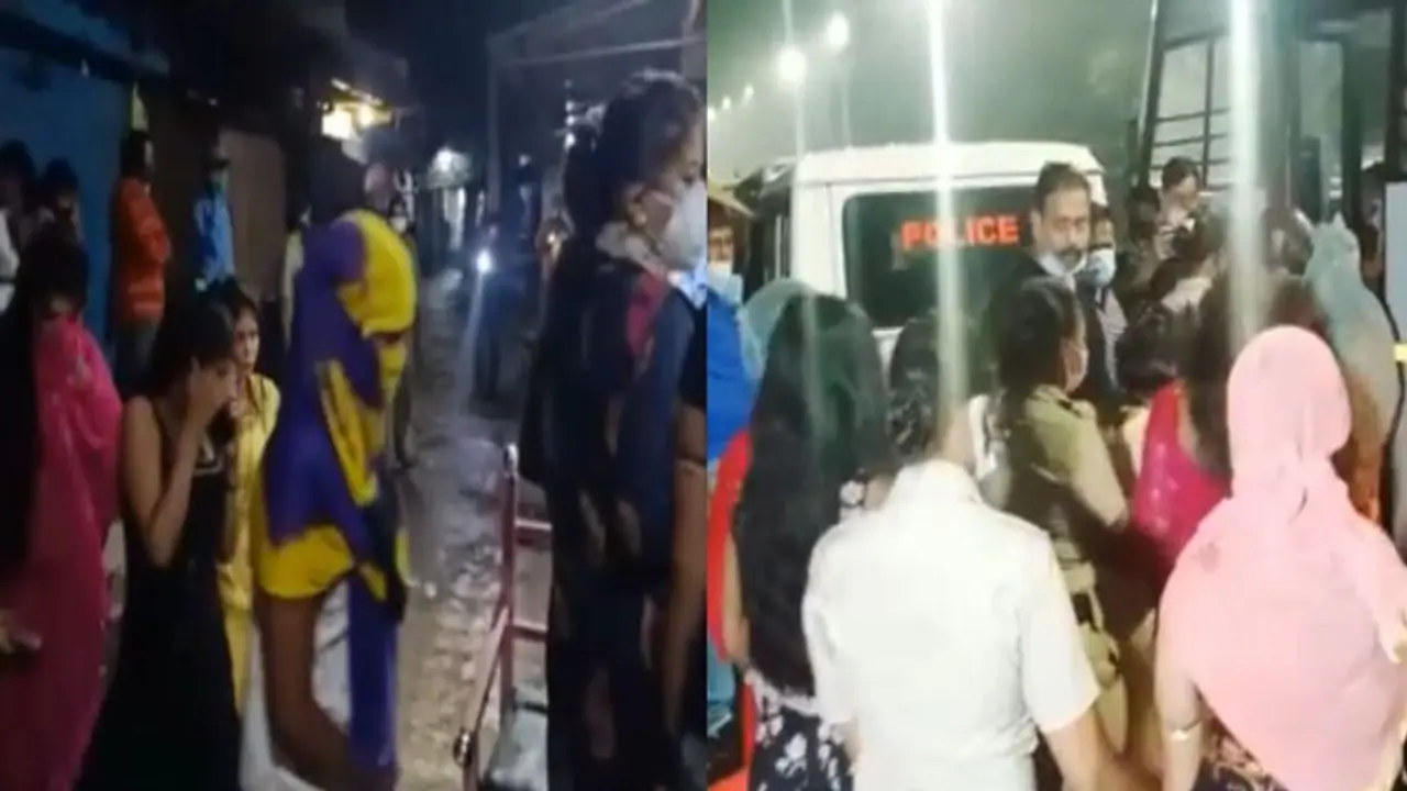 পুলিশ ফাঁড়ির কয়েক হাত দূরেই রাত হলে খুল্লামখুল্লা যৌন বাজার, প্রশাসনের তল্লাশিতে উদ্ধার ৩৫ জন নাবালিকা পুলিশ ফাঁড়ির কয়েক হাত দূরেই রাত হলে খুল্লামখুল্লা যৌন বাজার, প্রশাসনের তল্লাশিতে উদ্ধার ৩৫ জন নাবালিকা