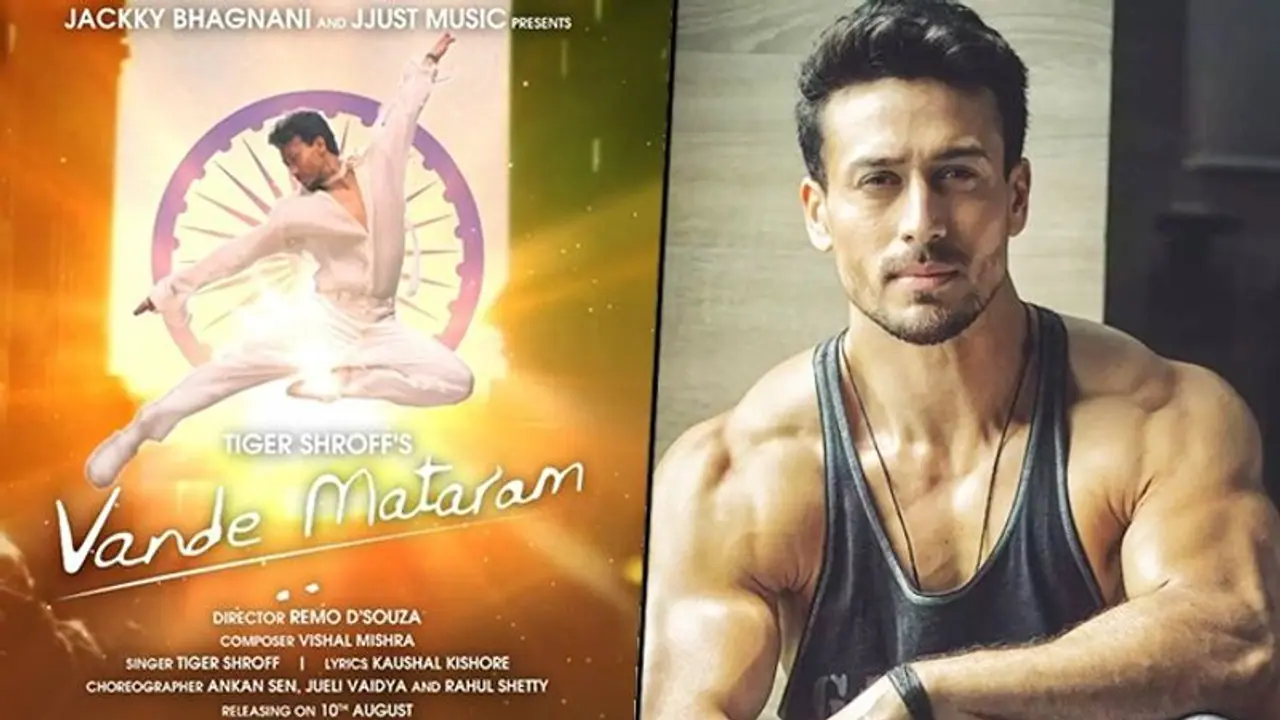 Tiger Shroff, Jackky Bhagnani unveil poster of patriotic anthem, Vande Mataram