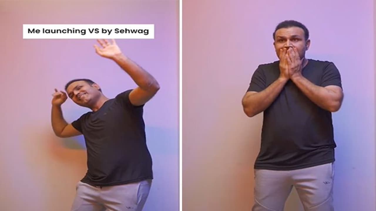 शकीरा के गाने 'hips don't lie' पर थिरकते नजर आए वीरू पाजी, सोशल मीडिया पर वायरल हुआ वीडियो शकीरा के गाने 'hips don't lie' पर थिरकते नजर आए वीरू पाजी, सोशल मीडिया पर वायरल हुआ वीडियो