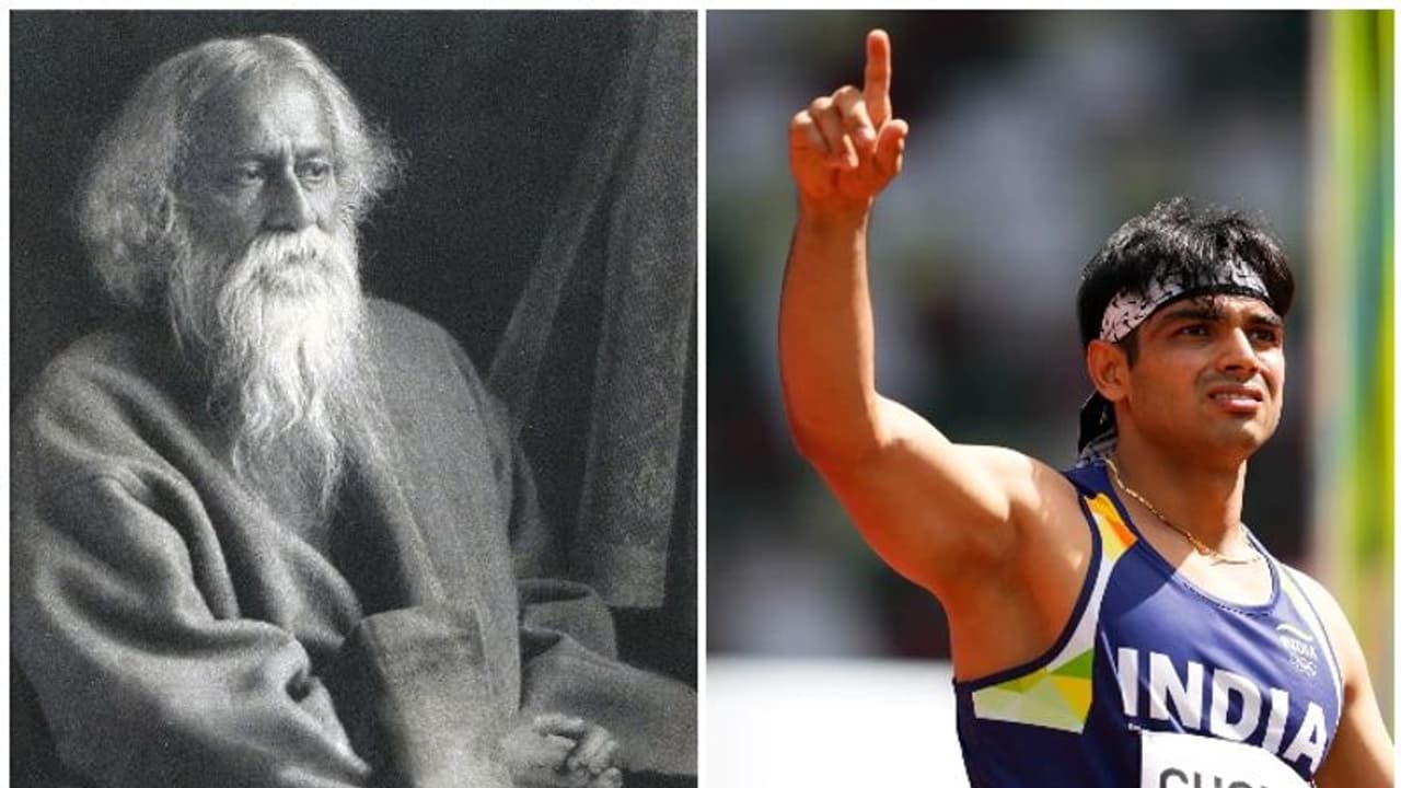 ഓര്മദിനത്തില് ഒളിംപിക്സ് വേദിയില് മുഴങ്ങിയത് ജനഗണമന; ടാഗോറിന് നീരജിന്റെ സ്മരണാഞ്ജലി ഓര്മദിനത്തില് ഒളിംപിക്സ് വേദിയില് മുഴങ്ങിയത് ജനഗണമന; ടാഗോറിന് നീരജിന്റെ സ്മരണാഞ്ജലി