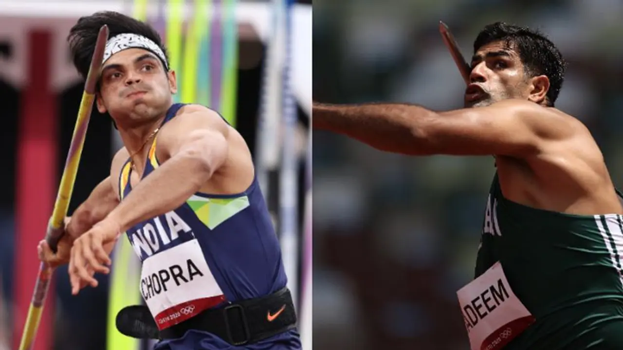 Neeraj Chopra reveals Pakistan’s Arshad Nadeem was walking around with his javelin during Olympic finals Neeraj Chopra reveals Pakistan’s Arshad Nadeem was walking around with his javelin during Olympic finals