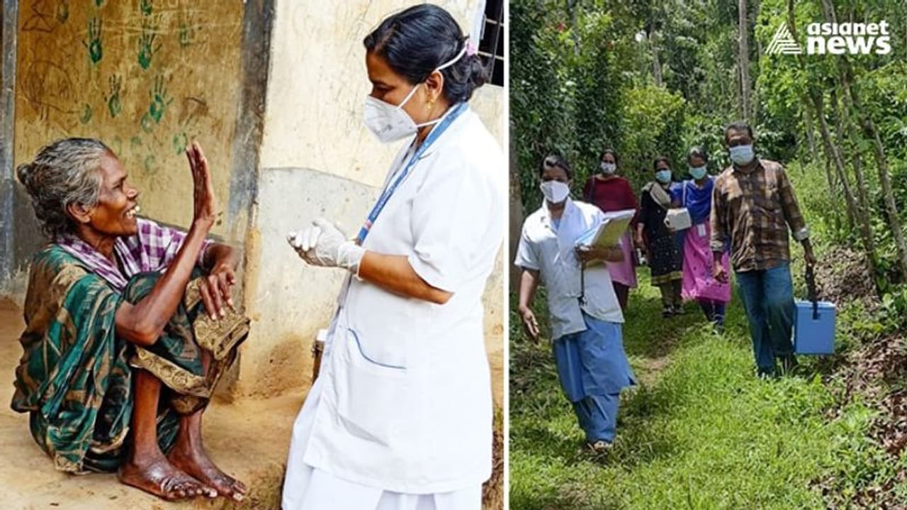 വയനാട്ടിലെ ഏഴ് തദ്ദേശസ്ഥാപനങ്ങളിൽ 18 കഴിഞ്ഞ എല്ലാവർക്കും വാക്സീൻ നൽകിയെന്ന് ആരോഗ്യവകുപ്പ് വയനാട്ടിലെ ഏഴ് തദ്ദേശസ്ഥാപനങ്ങളിൽ 18 കഴിഞ്ഞ എല്ലാവർക്കും വാക്സീൻ നൽകിയെന്ന് ആരോഗ്യവകുപ്പ്