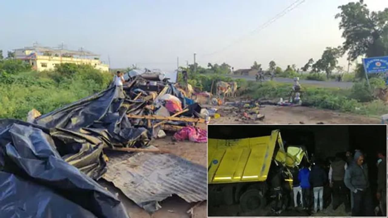 Gujarat Accident: फुटपाथ तोड़कर झुग्गियों में जा घुसा बेकाबू ट्रक; 8 मजदूरों की दर्दनाक मौत Gujarat Accident: फुटपाथ तोड़कर झुग्गियों में जा घुसा बेकाबू ट्रक; 8 मजदूरों की दर्दनाक मौत