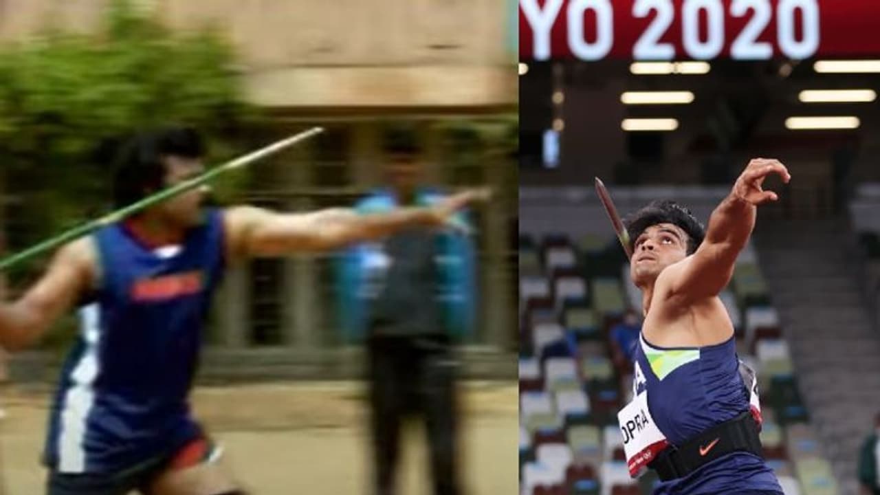 നീരജിനൊപ്പം സോഷ്യല് മീഡിയയില് ട്രെന്ഡിംഗായി ചിരഞ്ജീവിയുടെ ജാവലിന് ഏറ് നീരജിനൊപ്പം സോഷ്യല് മീഡിയയില് ട്രെന്ഡിംഗായി ചിരഞ്ജീവിയുടെ ജാവലിന് ഏറ്