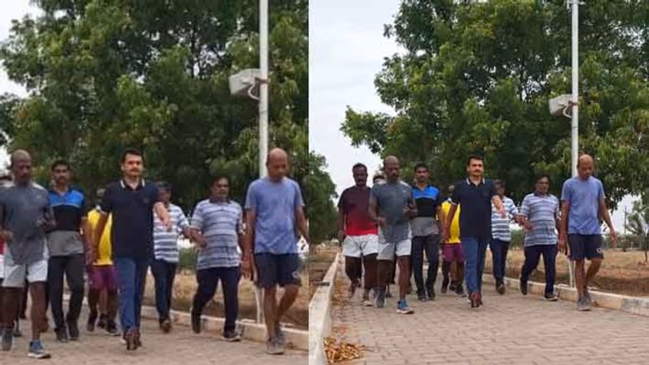 போகுமிடமெல்லாம் வாக்கிங்... அடங்காத மா.சு..! ஹீரோ போல செந்தில் பாலாஜி..! போகுமிடமெல்லாம் வாக்கிங்... அடங்காத மா.சு..! ஹீரோ போல செந்தில் பாலாஜி..!