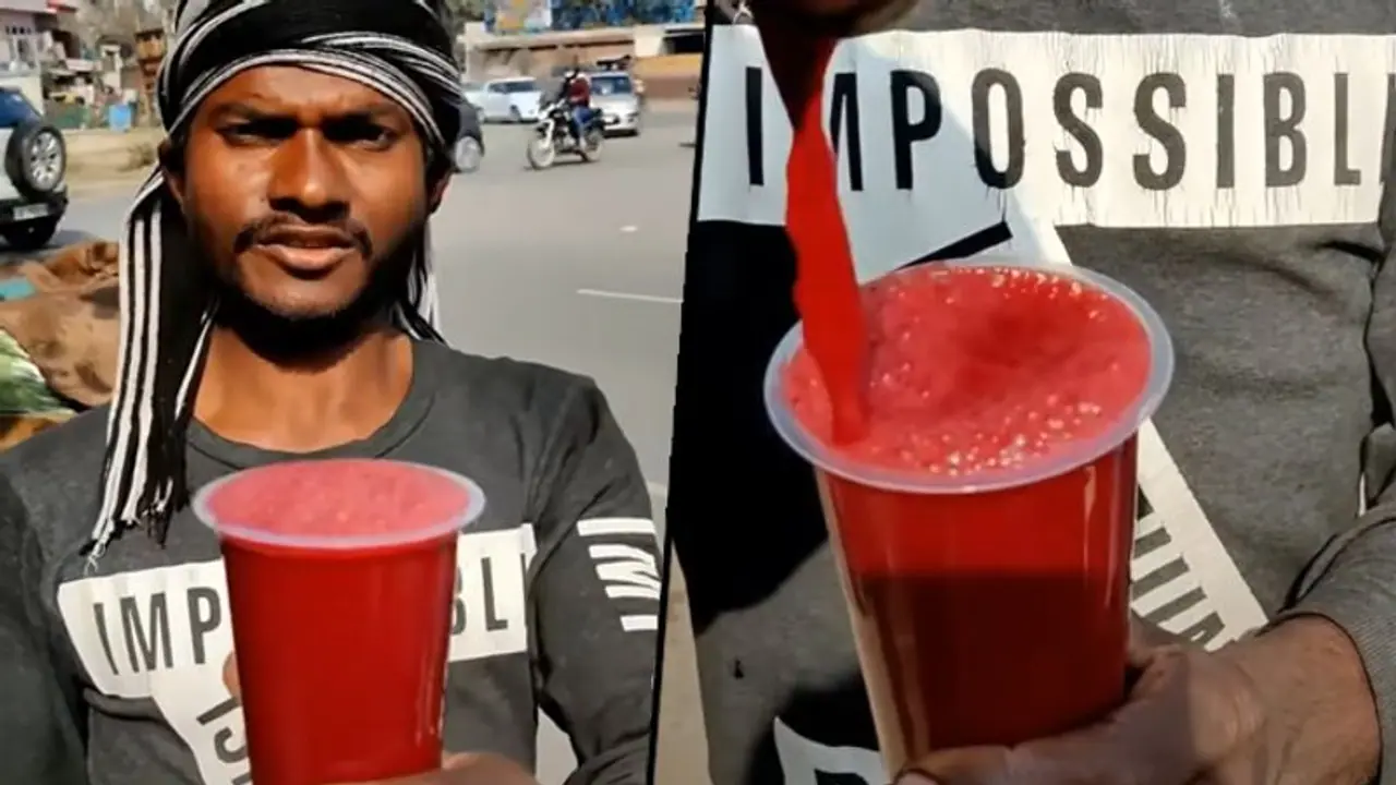 Watch ‘Khooni Juice’ sold on Indian streets; viral video