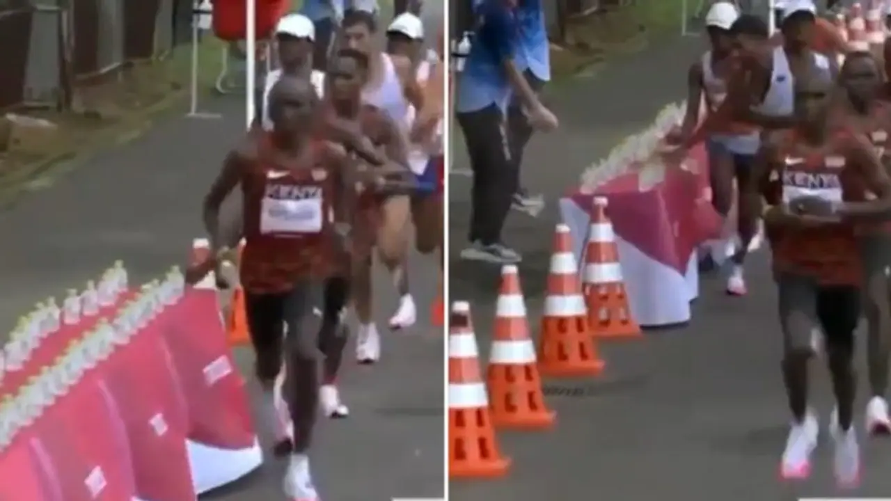 French runner Morhad Amdouni breaks silence on water bottle controversy at 2020 Tokyo Olympics