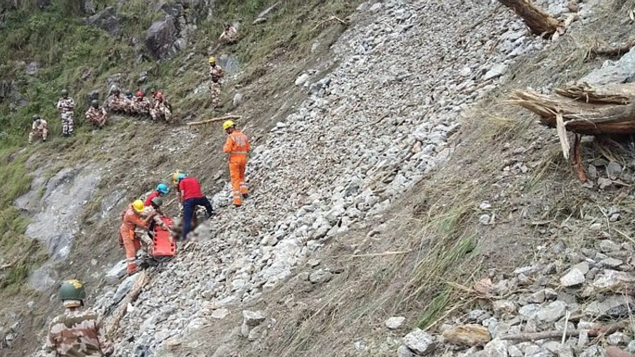 Kinnaur landslide toll rises to 15, search and rescue operation continues Kinnaur landslide toll rises to 15, search and rescue operation continues