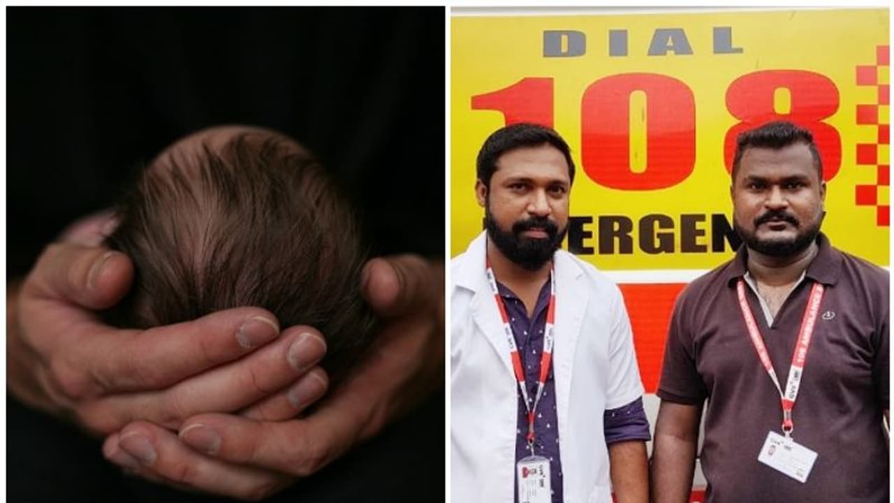 'കനിവിന്‍റെ നിറവ്', കോട്ടയത്ത് 108 ആംബുലൻസിൽ പ്രസവിച്ച് യുവതി, കരുതലായി ജീവനക്കാർ