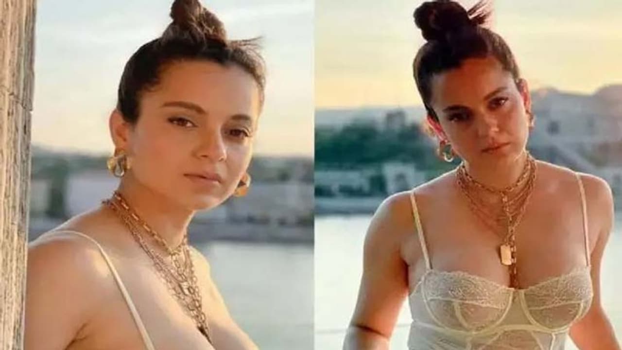 खूब फेंकती थी बहन, कहां गए तेरे संस्कार, Kangana Ranaut की ट्रांसपरेंट ड्रेस पर यूजर्स का लेटेस्ट रिएक्शन खूब फेंकती थी बहन, कहां गए तेरे संस्कार, Kangana Ranaut की ट्रांसपरेंट ड्रेस पर यूजर्स का लेटेस्ट रिएक्शन