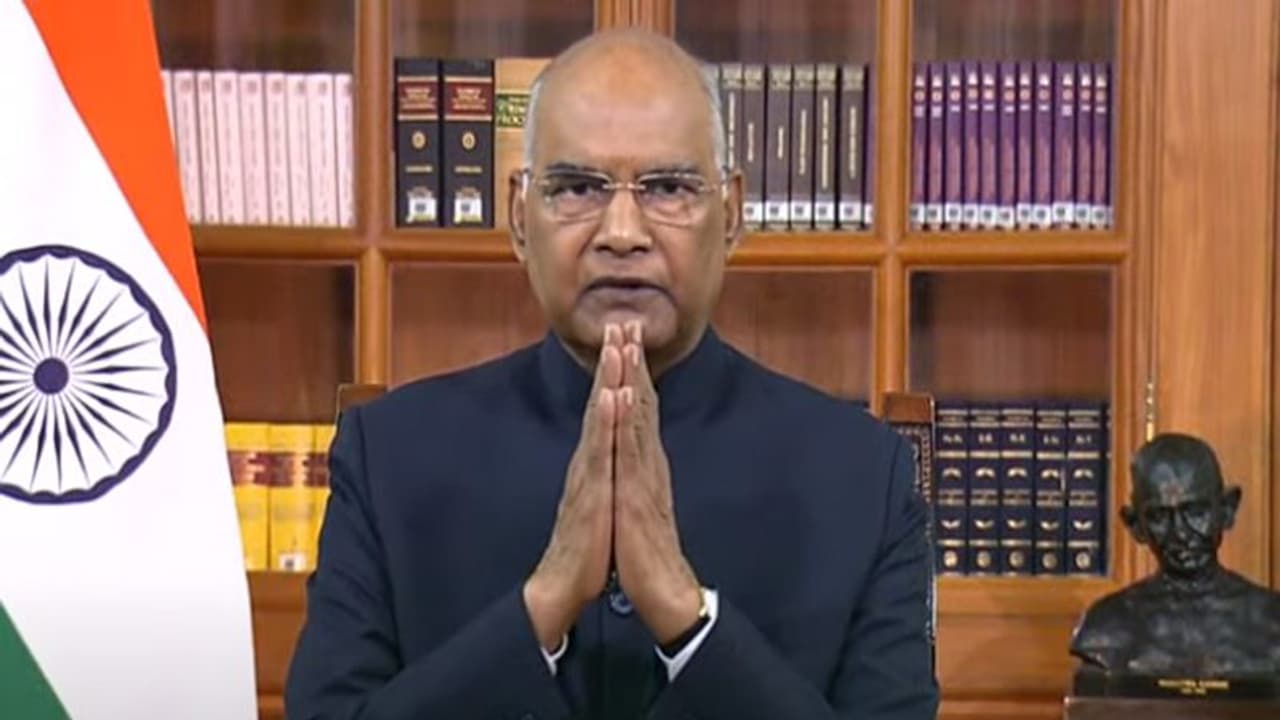 ರಾಷ್ಟ್ರಪತಿ ರಾಮನಾಥ್ ಕೋವಿಂದ್ ಭಾಷಣದ ಮುಖ್ಯಾಂಶಗಳು ಜೈಹಿಂದ್