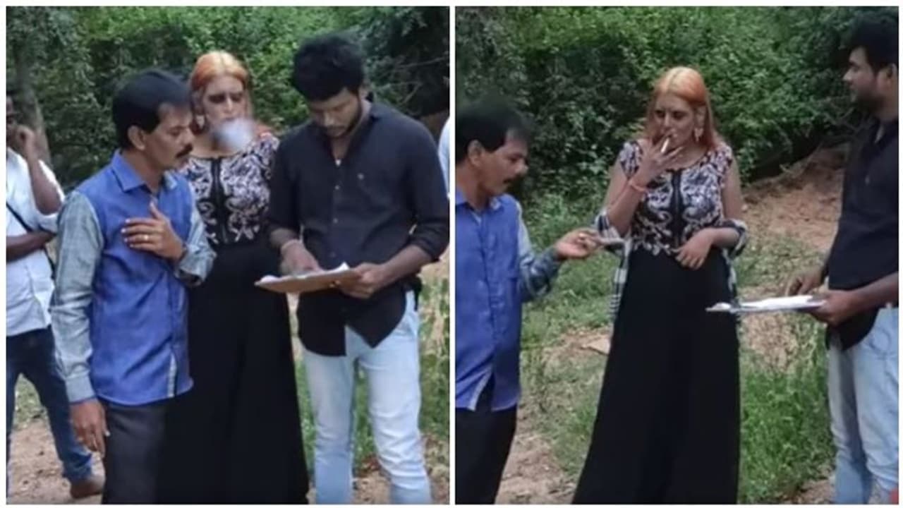 ஷூட்டிங் ஸ்பாட்டில் குப்பு குப்புனு புகைபிடித்த மீராமீதுன்..! கடுப்பான இயக்குனர்... சண்டை போட்ட காமெடி நடிகர்! ஷூட்டிங் ஸ்பாட்டில் குப்பு குப்புனு புகைபிடித்த மீராமீதுன்..! கடுப்பான இயக்குனர்... சண்டை போட்ட காமெடி நடிகர்!