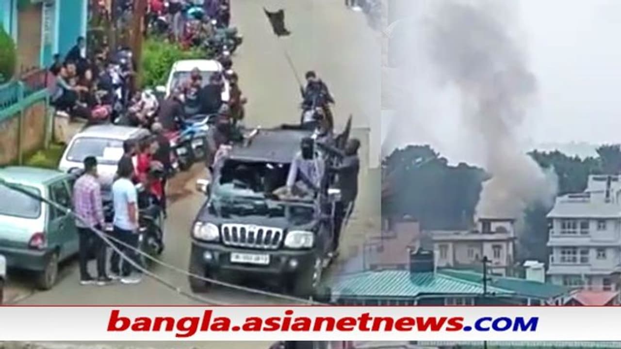 Meghalaya জ্বলল পুলিশের গাড়ি, প্রতিবাদের আগুনে ম্লান স্বাধীনতা দিবস, শিলং এ জারি কারফিউ