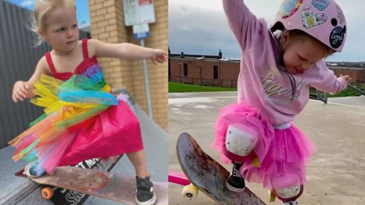 കാണുമ്പോൾ നെഞ്ചിടിക്കും ഈ നാലുവയസുകാരിയുടെ പ്രകടനം, സ്കേറ്റ്ബോർഡിംഗിലെ പുലി, ഇൻസ്റ്റയിൽ 120,000 ഫോളോവേഴ്സ്! കാണുമ്പോൾ നെഞ്ചിടിക്കും ഈ നാലുവയസുകാരിയുടെ പ്രകടനം, സ്കേറ്റ്ബോർഡിംഗിലെ പുലി, ഇൻസ്റ്റയിൽ 120,000 ഫോളോവേഴ്സ്!