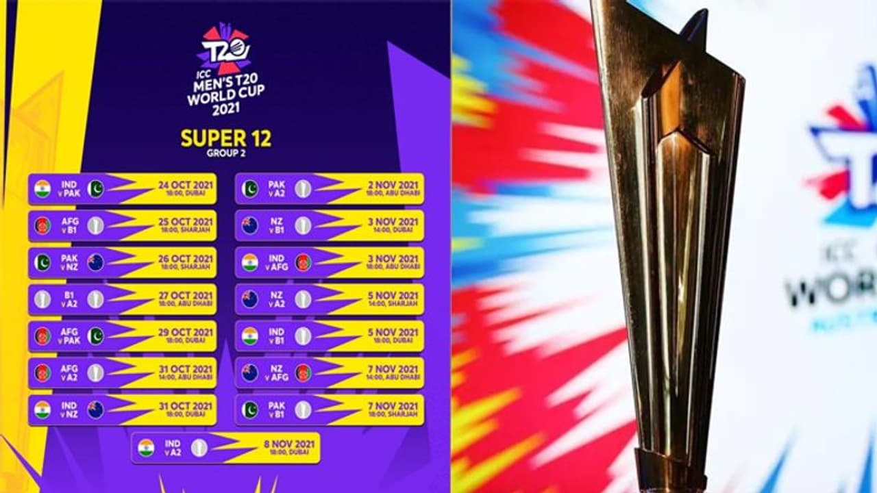 T20 World Cup में इस दिन आमने सामने होंगे भारत पाकिस्तान, ICC ने जारी किया पूरा शेड्यूल T20 World Cup में इस दिन आमने सामने होंगे भारत पाकिस्तान, ICC ने जारी किया पूरा शेड्यूल