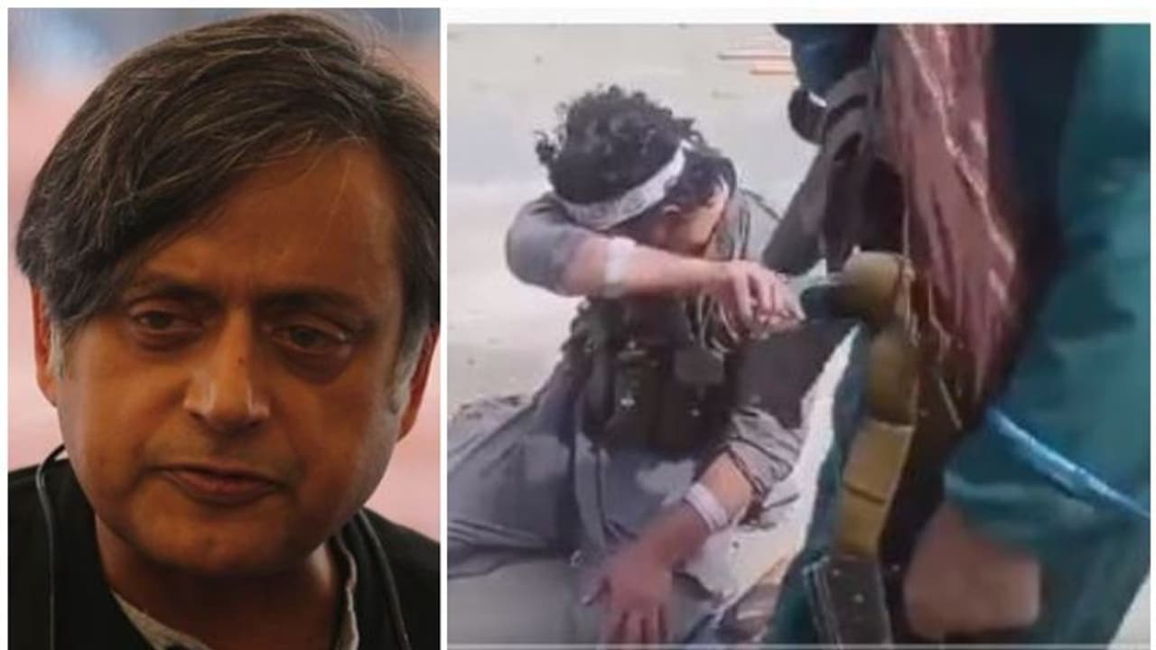 സംസാരിക്കുന്നത് മലയാളം? താലിബാനിൽ മലയാളി? സംശയവുമായി തരൂർ, വീഡിയോ