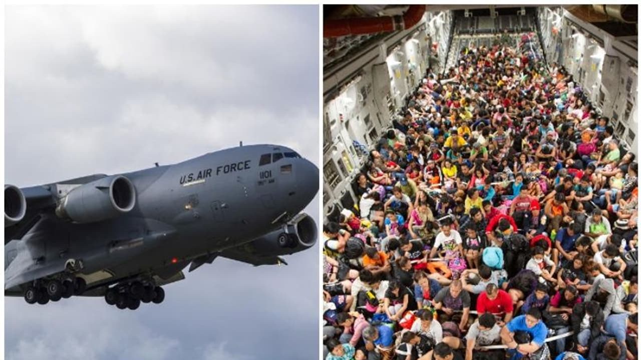 ഗതിമുട്ടി ഇടിച്ചുകയറിയത് ശേഷിയുടെ ആറിരട്ടി ജനം, എന്നിട്ടും വലിമുട്ടാതെ ഈ വിമാനം!