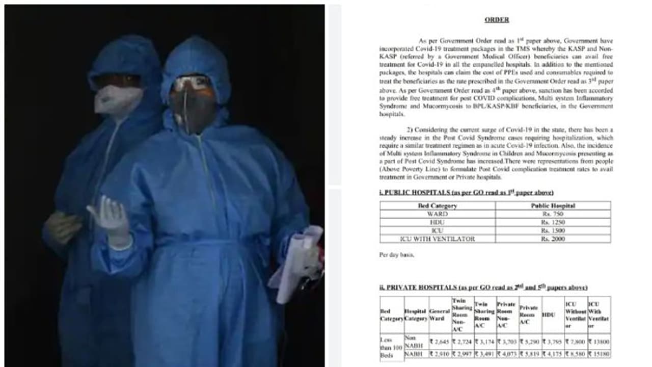 പോസ്റ്റ് കൊവിഡ് സര്ക്കാര് ആശുപത്രികളില് ചികിത്സയ്ക്ക് പണം നല്കണം; ഉത്തരവിറങ്ങി പോസ്റ്റ് കൊവിഡ് സര്ക്കാര് ആശുപത്രികളില് ചികിത്സയ്ക്ക് പണം നല്കണം; ഉത്തരവിറങ്ങി