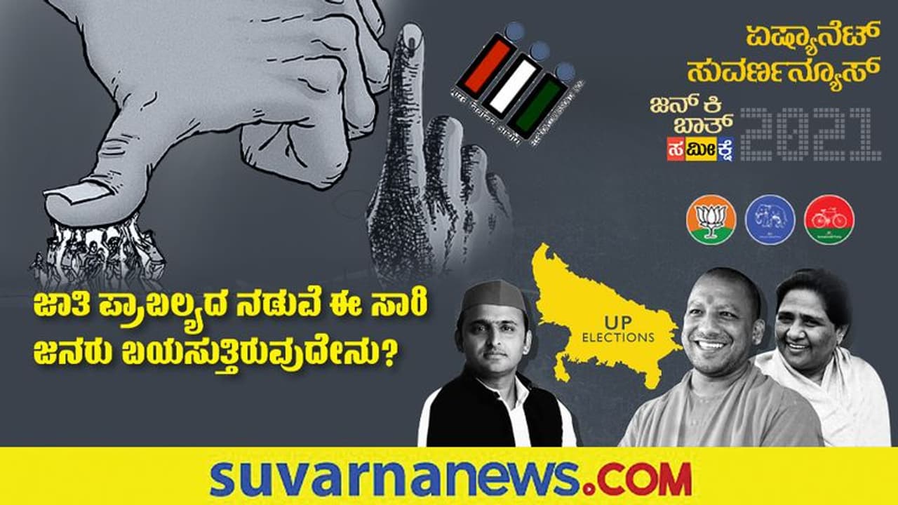 UP ಚುನಾವಣೆ; ಜಾತಿ ಲೆಕ್ಕದ ನಡುವೆ ಜನ ಬಯಸುತ್ತಿರುವುದೇನು?ಏಷ್ಯಾನೆಟ್ ಸುವರ್ಣನ್ಯೂಸ್ ಸಮೀಕ್ಷಾ ವರದಿ! UP ಚುನಾವಣೆ; ಜಾತಿ ಲೆಕ್ಕದ ನಡುವೆ ಜನ ಬಯಸುತ್ತಿರುವುದೇನು?ಏಷ್ಯಾನೆಟ್ ಸುವರ್ಣನ್ಯೂಸ್ ಸಮೀಕ್ಷಾ ವರದಿ!