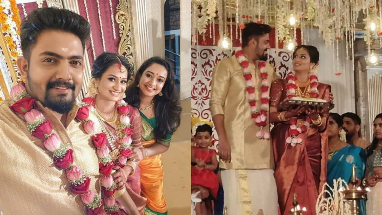 പൗര്‍ണമിത്തിങ്കള്‍ താരം വിഷ്ണു വിവാഹിതനായി