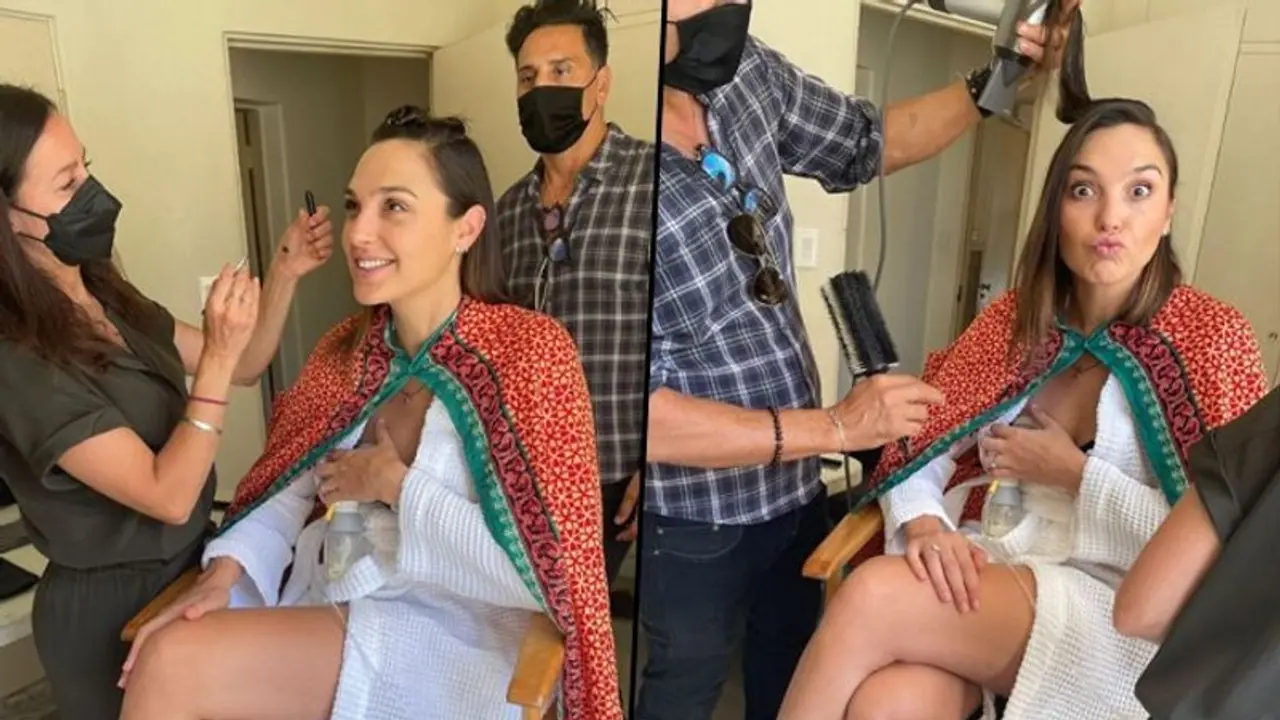 Gal Gadot pumps breast milk on sets, gets applauded by netizens (Viral Picture) Gal Gadot pumps breast milk on sets, gets applauded by netizens (Viral Picture)