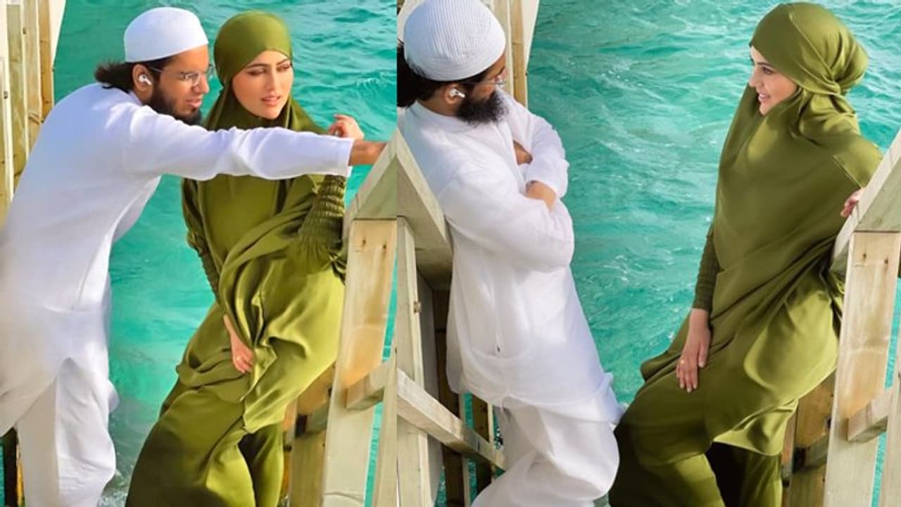 समंदर किनारे पति की आंखों में डूबी दिखी सना खान, फोटो देख लोग कर रहे ऐसे ऐसे कमेंट्स समंदर किनारे पति की आंखों में डूबी दिखी सना खान, फोटो देख लोग कर रहे ऐसे ऐसे कमेंट्स