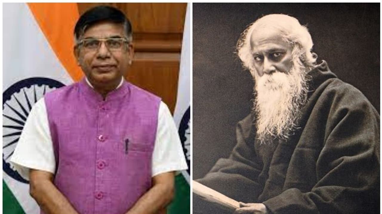 രവീന്ദ്രനാഥ ടാഗോറിന്റേത് ഇരുണ്ട നിറം, അമ്മ എടുക്കാൻ പോലും മടിച്ചു; വിവാദമായി കേന്ദ്രമന്ത്രിയുടെ വാക്കുകൾ രവീന്ദ്രനാഥ ടാഗോറിന്റേത് ഇരുണ്ട നിറം, അമ്മ എടുക്കാൻ പോലും മടിച്ചു; വിവാദമായി കേന്ദ്രമന്ത്രിയുടെ വാക്കുകൾ