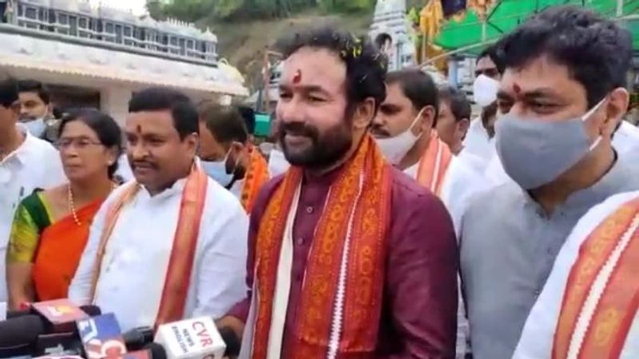 medaram jatara 2022 : ట్రైబల్ సర్క్యూట్ గా మేడారం.. కేంద్రమంత్రి కిషన్ రెడ్డి medaram jatara 2022 : ట్రైబల్ సర్క్యూట్ గా మేడారం.. కేంద్రమంత్రి కిషన్ రెడ్డి