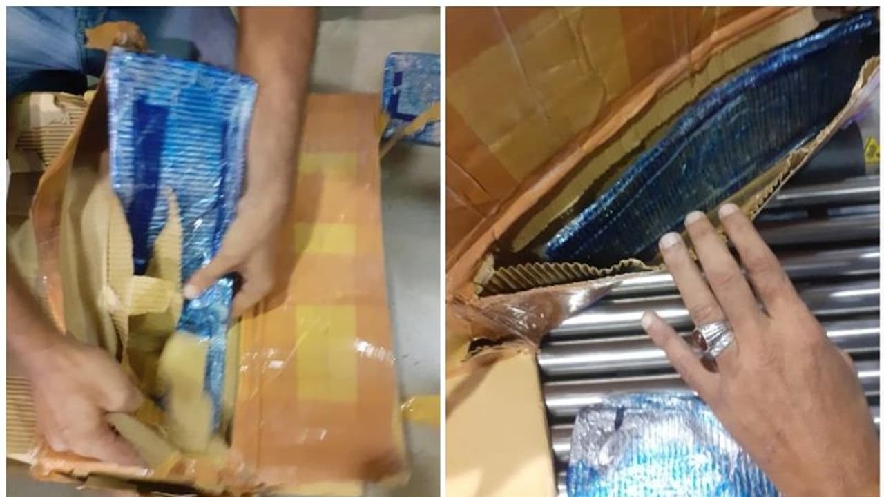 ഖത്തറിലേക്ക് കടത്താന് ശ്രമിച്ച മയക്കുമരുന്ന് കസ്റ്റംസ് പിടികൂടി ഖത്തറിലേക്ക് കടത്താന് ശ്രമിച്ച മയക്കുമരുന്ന് കസ്റ്റംസ് പിടികൂടി