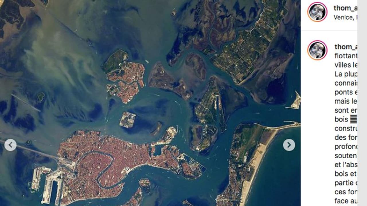 French astronaut shares photos of Venice from space & they're beautiful; Check out