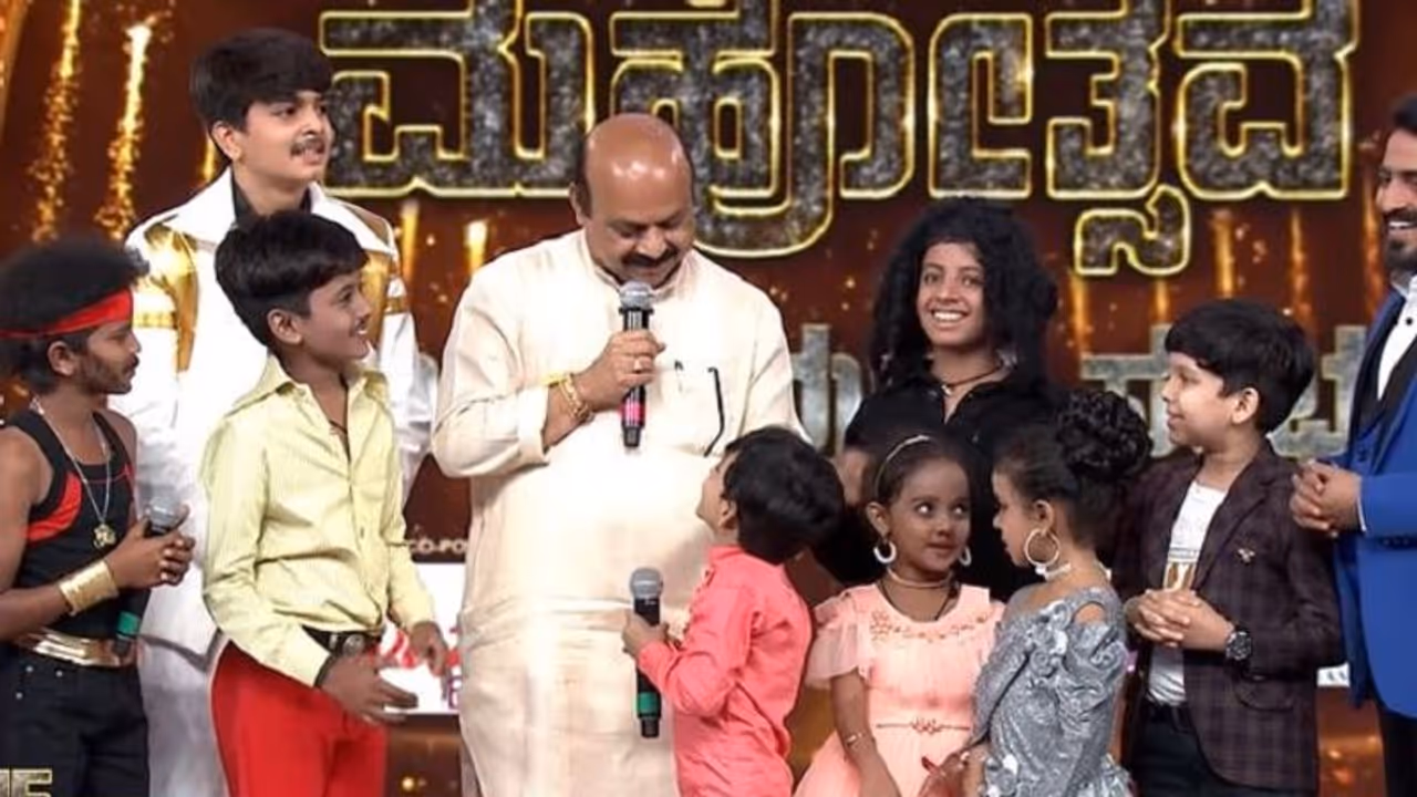 ನಾನು ಸಿಎಂ, ಅಂದ್ರೆ ಕಾಮನ್‌ ಮ್ಯಾನ್‌: ಮಕ್ಕಳ ಪ್ರಶ್ನೆಗೆ ಹಮ್ಮುಬಿಮ್ಮಲ್ಲದೆ ಬೊಮ್ಮಾಯಿ ಉತ್ತರ!