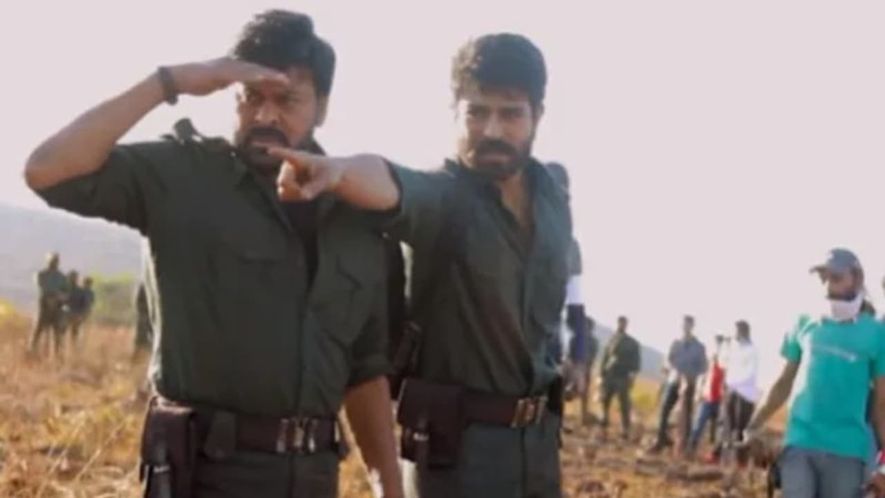 ചിരഞ്ജീവിക്ക് ജന്മദിന ആശംസകളുമായി മകൻ രാംചരണ്, ആചാര്യയുടെ ലൊക്കേഷൻ വീഡിയോ ചിരഞ്ജീവിക്ക് ജന്മദിന ആശംസകളുമായി മകൻ രാംചരണ്, ആചാര്യയുടെ ലൊക്കേഷൻ വീഡിയോ