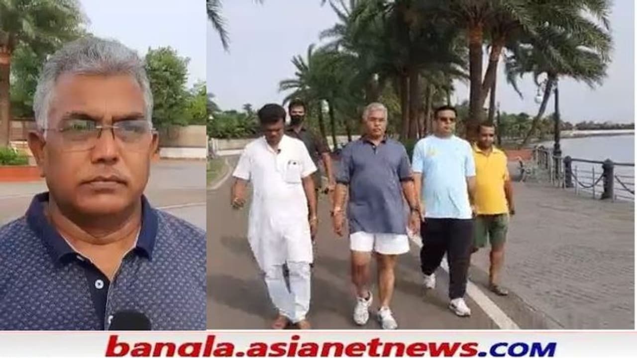 Post Poll Violence: 'এবার যান, CBI র কাছে তথ্য দিন', শহরে ফিরেই মমতার সরকারকে খোঁচা দিলীপের Post Poll Violence: 'এবার যান, CBI র কাছে তথ্য দিন', শহরে ফিরেই মমতার সরকারকে খোঁচা দিলীপের