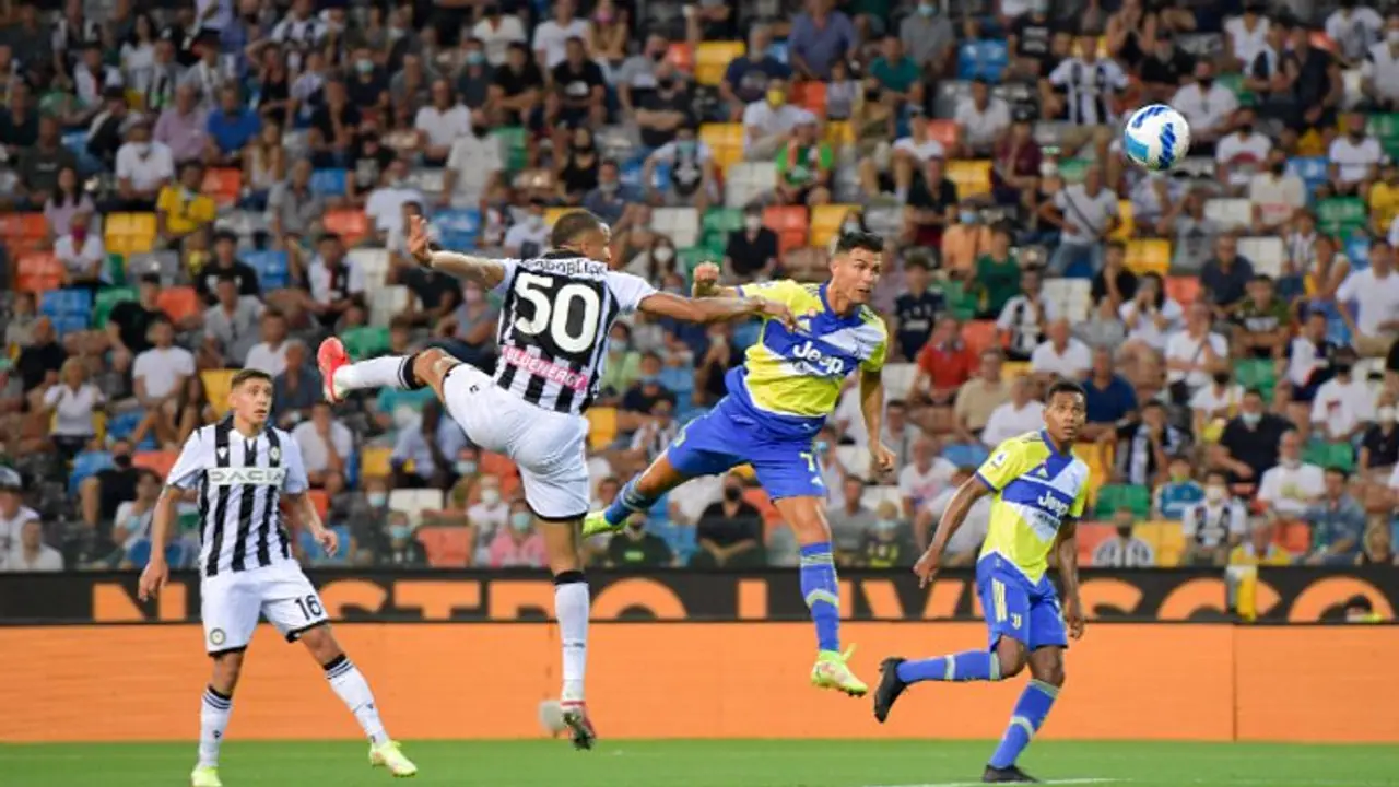 Serie A 2021 22: VAR rules out Cristiano Ronaldo's winner against Udinese, bench creates controversy Serie A 2021 22: VAR rules out Cristiano Ronaldo's winner against Udinese, bench creates controversy