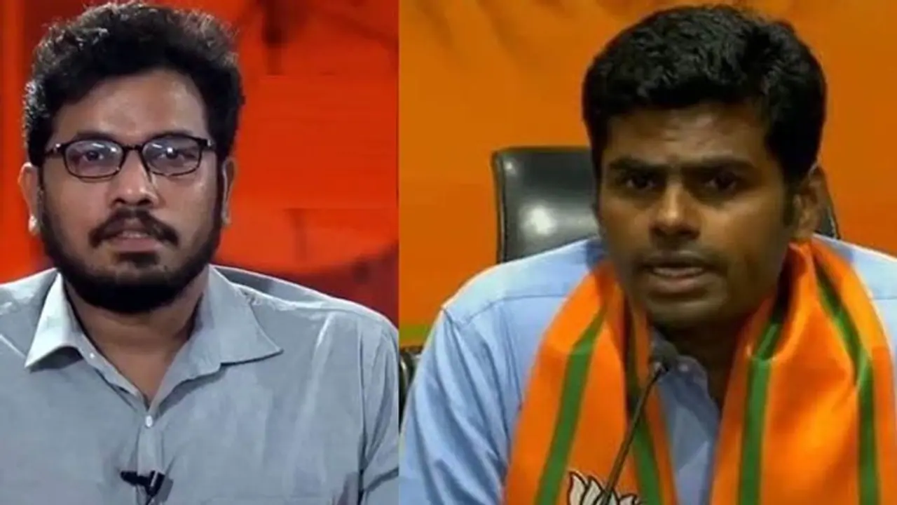 மதனுக்கு ஆபத்து வந்தால் பிஜேபி பொறுப்பு அல்ல.. நேரடியாக அடித்த அண்ணாமலை.. சிக்கலில் மதன்..!! மதனுக்கு ஆபத்து வந்தால் பிஜேபி பொறுப்பு அல்ல.. நேரடியாக அடித்த அண்ணாமலை.. சிக்கலில் மதன்..!!