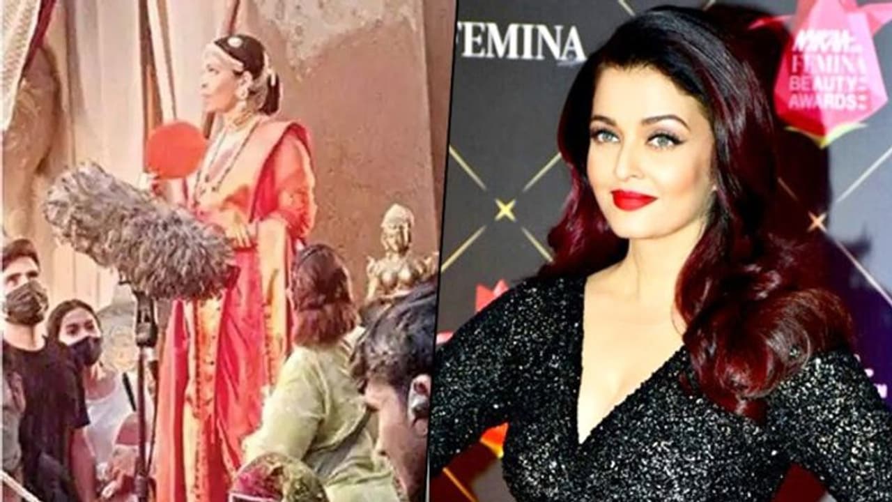Aishwarya Rai's look as Queen Nandini from Ponniyin Selvan leaked; actress in Madhya Pradesh