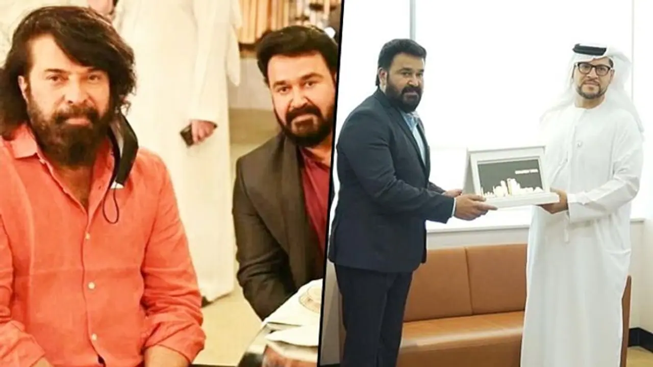 Mohanlal, Mammootty gets UAE's Golden Visa, actors attend wedding in Dubai (Viral pictures) Mohanlal, Mammootty gets UAE's Golden Visa, actors attend wedding in Dubai (Viral pictures)