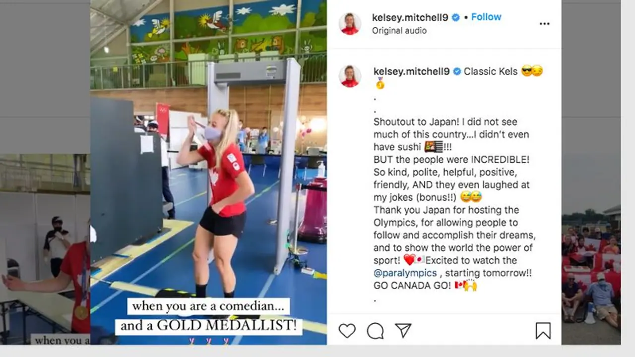 Olympic Gold medallist Kelsey Mitchell's prank at security check will leave you in splits | Watch