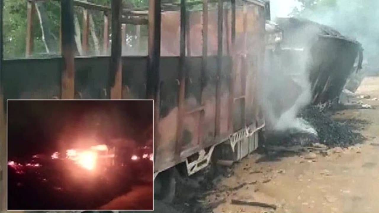 Assam में आतंकवादी ग्रुप DNLA ने फायरिंग के बाद 7 ट्रकों को फूंका; 5 की मौत, असम राइफल्स कर रही सर्चिंग