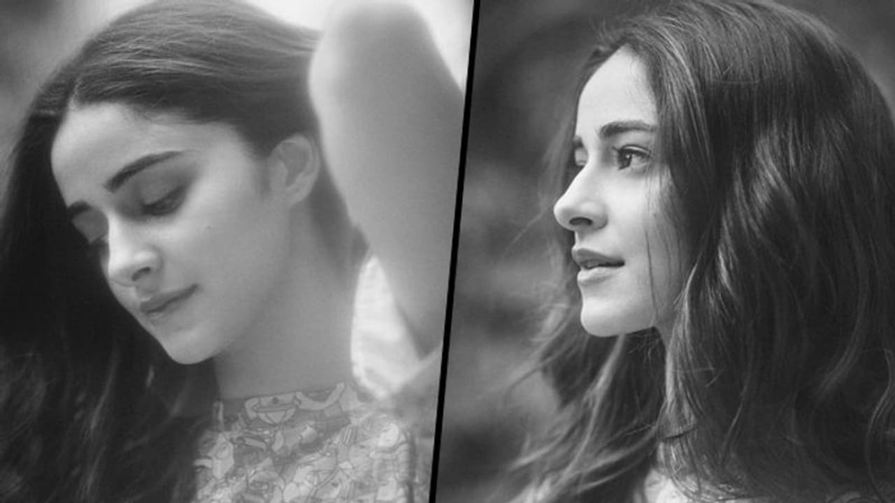 Ananya Panday looks mesmerising in monochrome pictures, Ranveer Singh reacts Ananya Panday looks mesmerising in monochrome pictures, Ranveer Singh reacts