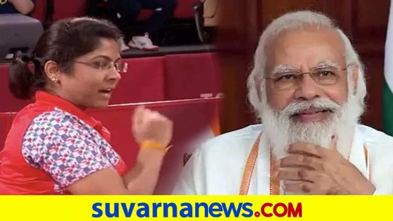 ಪ್ಯಾರಾಲಿಂಪಿಕ್ಸ್: ಫೈನಲ್ಗೆ ಲಗ್ಗೆಯಿಟ್ಟ ಭವಿನಾ ಪಟೇಲ್ಗೆ ಶುಭಕೋರಿದ ಪ್ರಧಾನಿ ಮೋದಿ ಪ್ಯಾರಾಲಿಂಪಿಕ್ಸ್: ಫೈನಲ್ಗೆ ಲಗ್ಗೆಯಿಟ್ಟ ಭವಿನಾ ಪಟೇಲ್ಗೆ ಶುಭಕೋರಿದ ಪ್ರಧಾನಿ ಮೋದಿ
