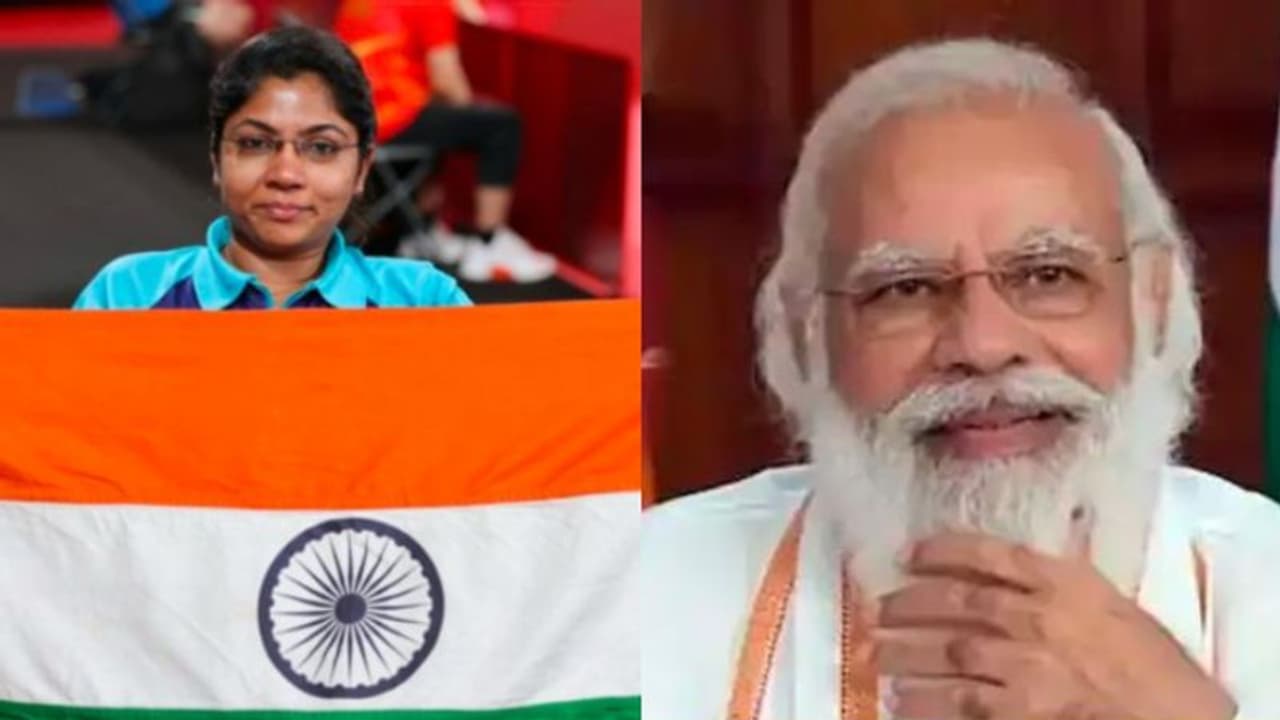 Tokyo Paralympics: 'অনুপ্রেরণা', রুপোজয়ী ভাবিনাকে নিয়ে উচ্ছ্বাসে ভাসলেন মোদী সহ সারা দেশ Tokyo Paralympics: 'অনুপ্রেরণা', রুপোজয়ী ভাবিনাকে নিয়ে উচ্ছ্বাসে ভাসলেন মোদী সহ সারা দেশ