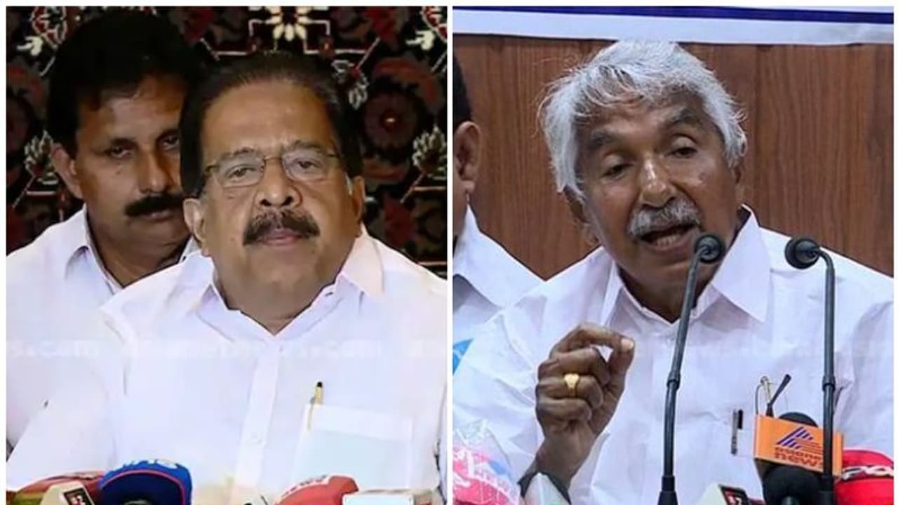 Congress| പുനഃസംഘടനയിൽ ഹൈക്കമാൻഡിനെ നിലപാട് അറിയിച്ചു; ഉമ്മൻചാണ്ടിക്ക് പിന്നാലെ ചെന്നിത്തല Congress| പുനഃസംഘടനയിൽ ഹൈക്കമാൻഡിനെ നിലപാട് അറിയിച്ചു; ഉമ്മൻചാണ്ടിക്ക് പിന്നാലെ ചെന്നിത്തല