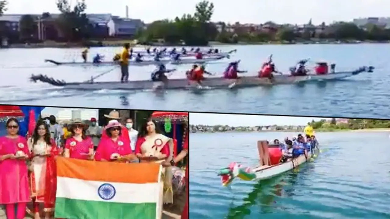 Famous Kerala boat race goes global, gets recreated in Canada; watch viral video Famous Kerala boat race goes global, gets recreated in Canada; watch viral video