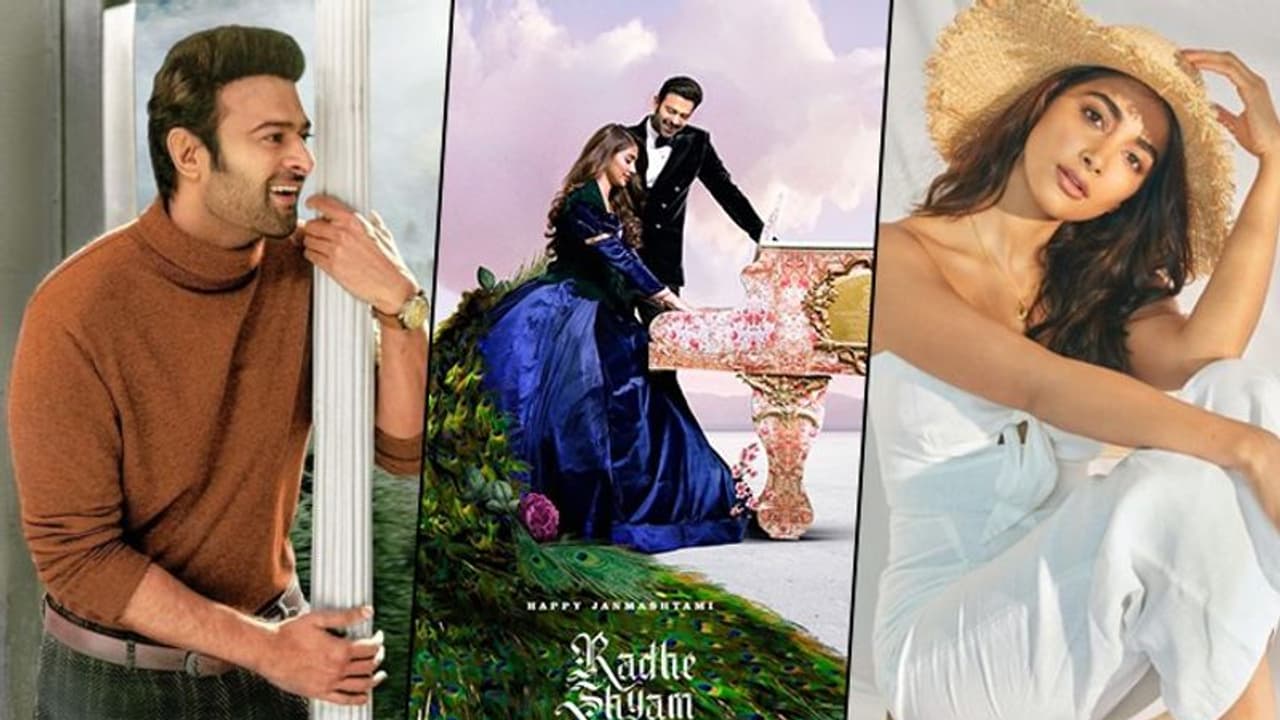 Prabhas, Pooja Hegde's 'Radhe Shyam' new poster out on Janamashtami; check out