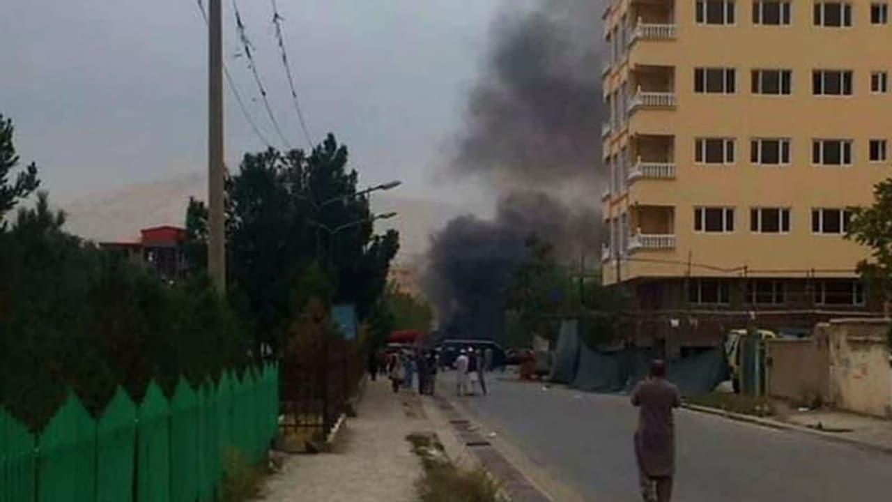 Afghan conflict: Rockets strike Kabul airport neighbourhood amid US withdrawal Afghan conflict: Rockets strike Kabul airport neighbourhood amid US withdrawal